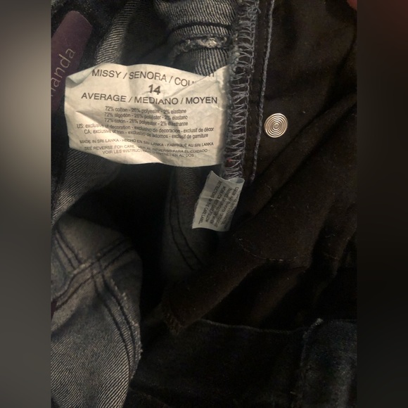 Gloria Vanderbilt Amanda Jeans 14 - Picture 6 of 8